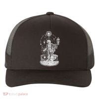 Occult Sacred Geometry Yupoong Adult 5-Panel Trucker Hat thumb 0