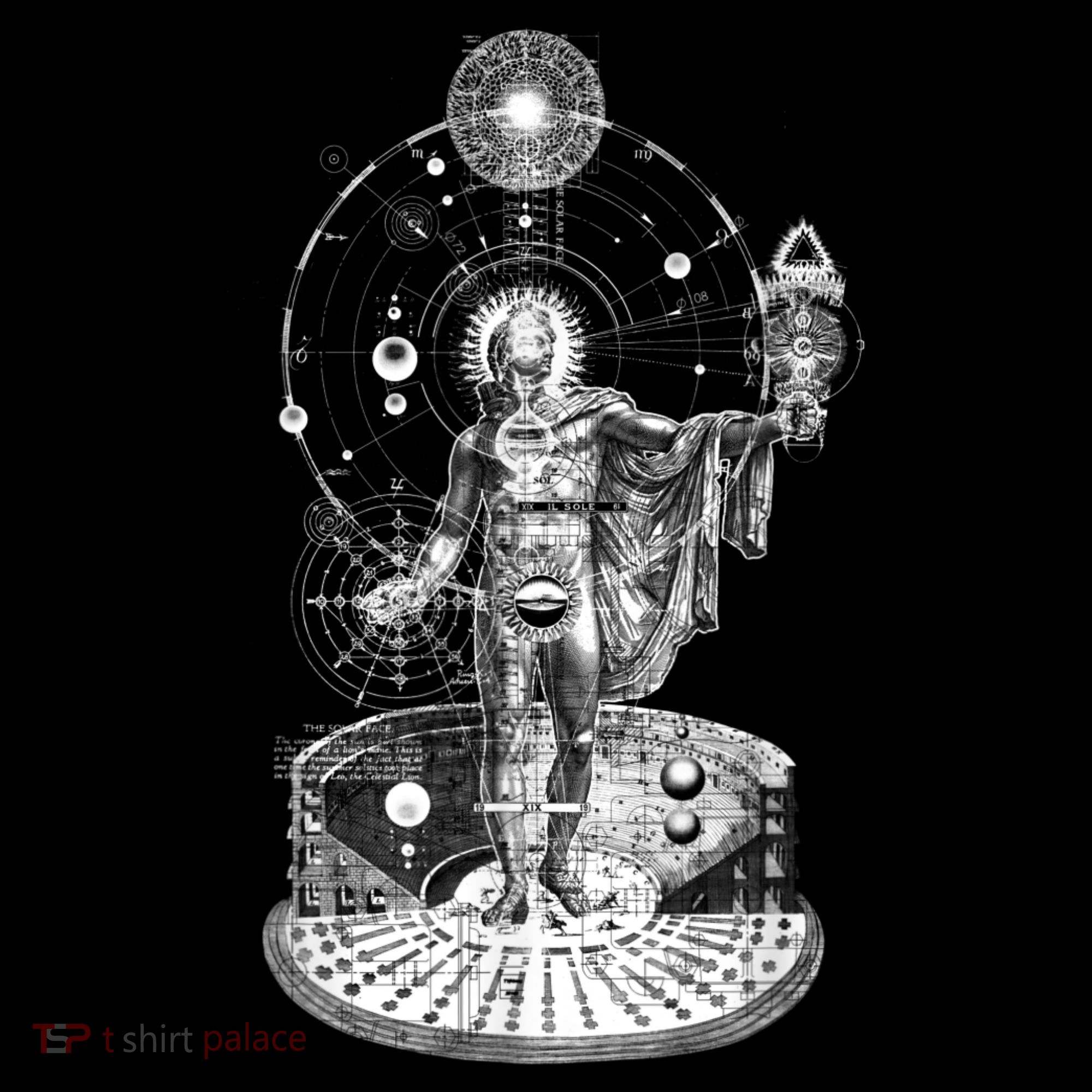 Occult Sacred Geometry Bucket Hat