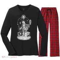 Occult Sacred Geometry Women's Long Sleeve Flannel Pajama Set  thumb 0