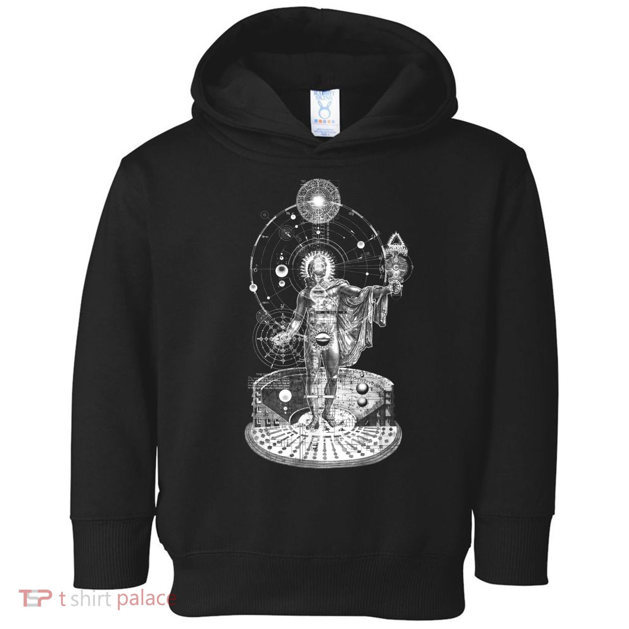 Occult Sacred Geometry Toddler Hoodie