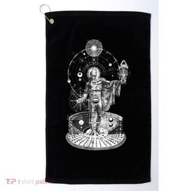 Occult Sacred Geometry Golf Towel