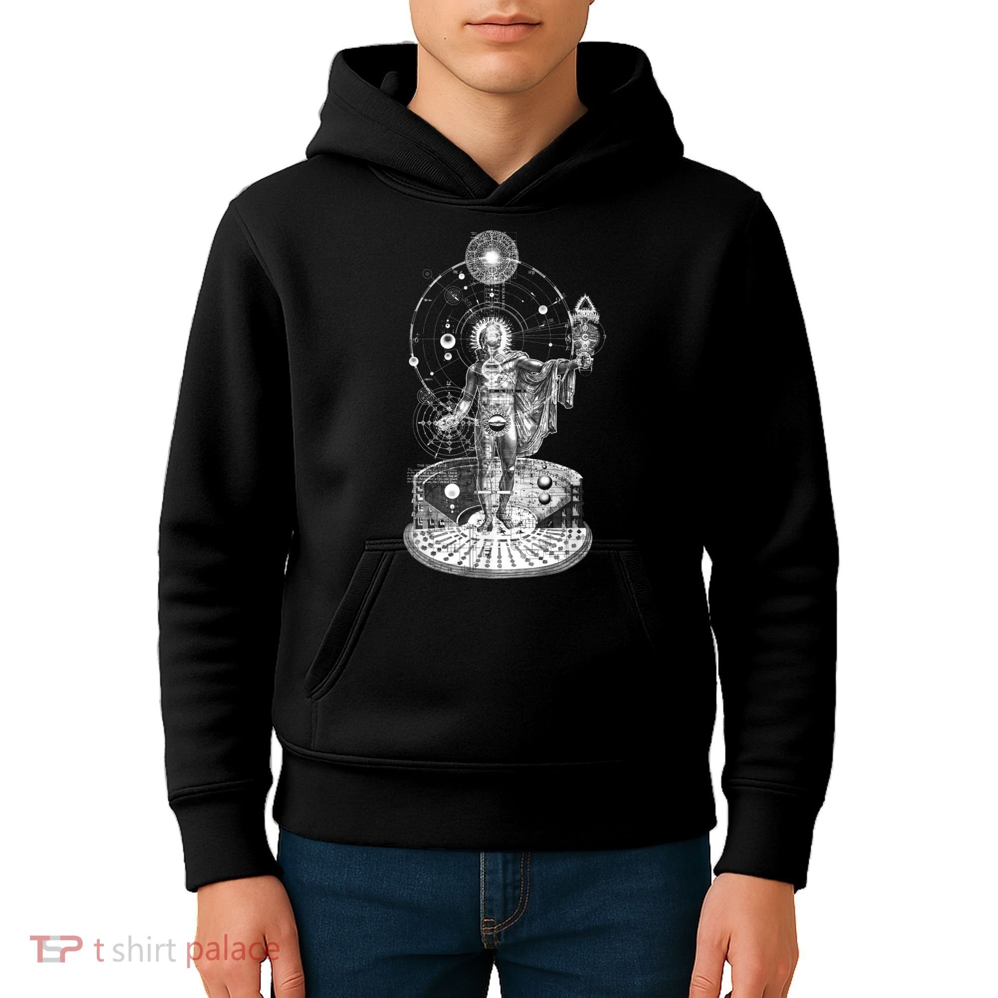 Occult Sacred Geometry Kids Hoodie