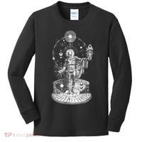 Occult Sacred Geometry Kids Long Sleeve Shirt thumb 0