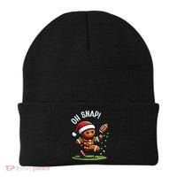 Oh Snap Gingerbreadman Christmas Football  Beanie thumb 0