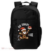 Oh Snap Gingerbreadman Christmas Volleyball Backpack thumb 0