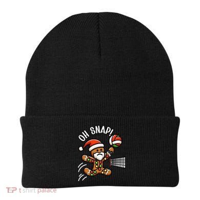 Oh Snap Gingerbreadman Christmas Volleyball Beanie