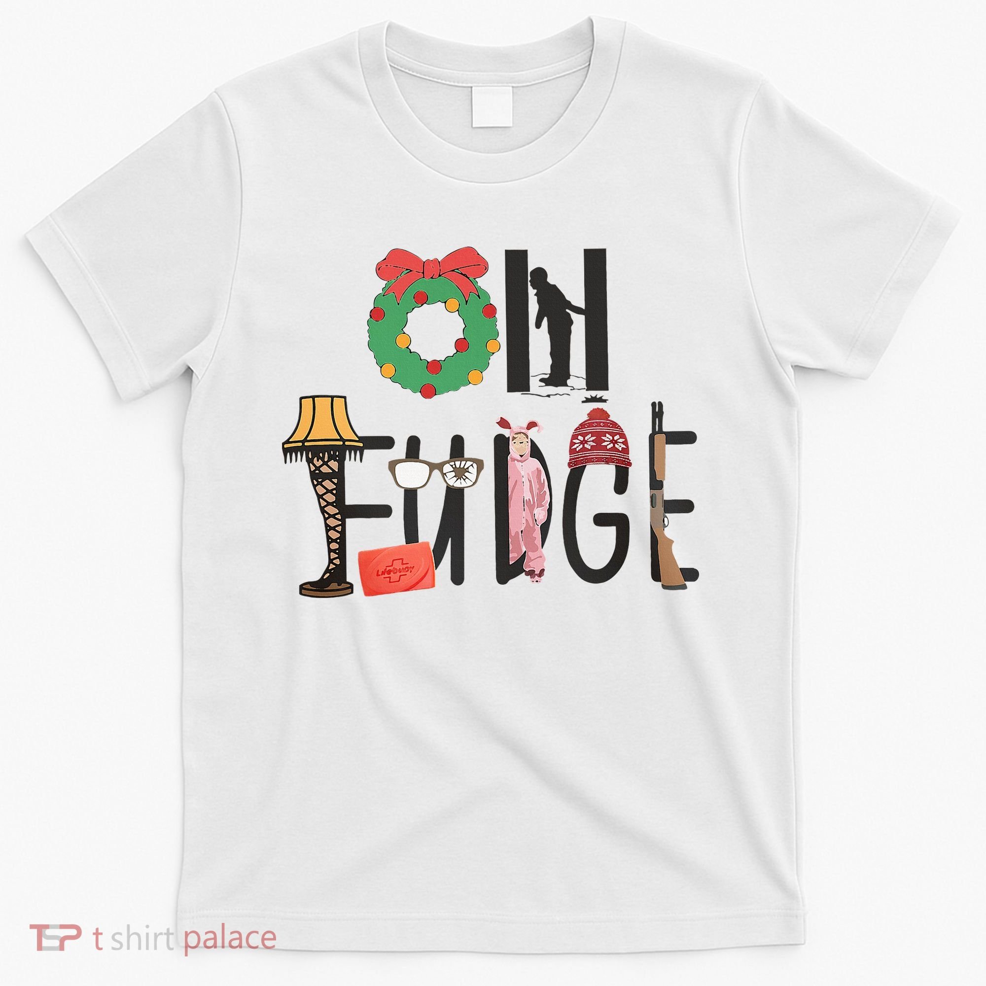 Oh Santa Hat Funny Christmas Story Family Christmas  T-Shirt