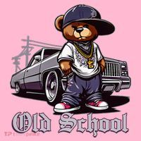 Old School Hip Hop Teddy Bear Lowrider Chicano Culture Cute Coaster thumb 2