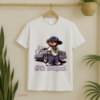 Old School Hip Hop Teddy Bear Lowrider Chicano Culture Cute T-Shirt thumb 2