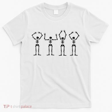OHIO Skeleton Halloween Funny Ohio State T-Shirt