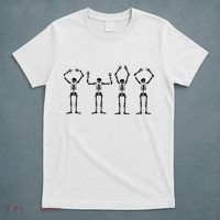 OHIO Skeleton Halloween Funny Ohio State T-Shirt thumb 5