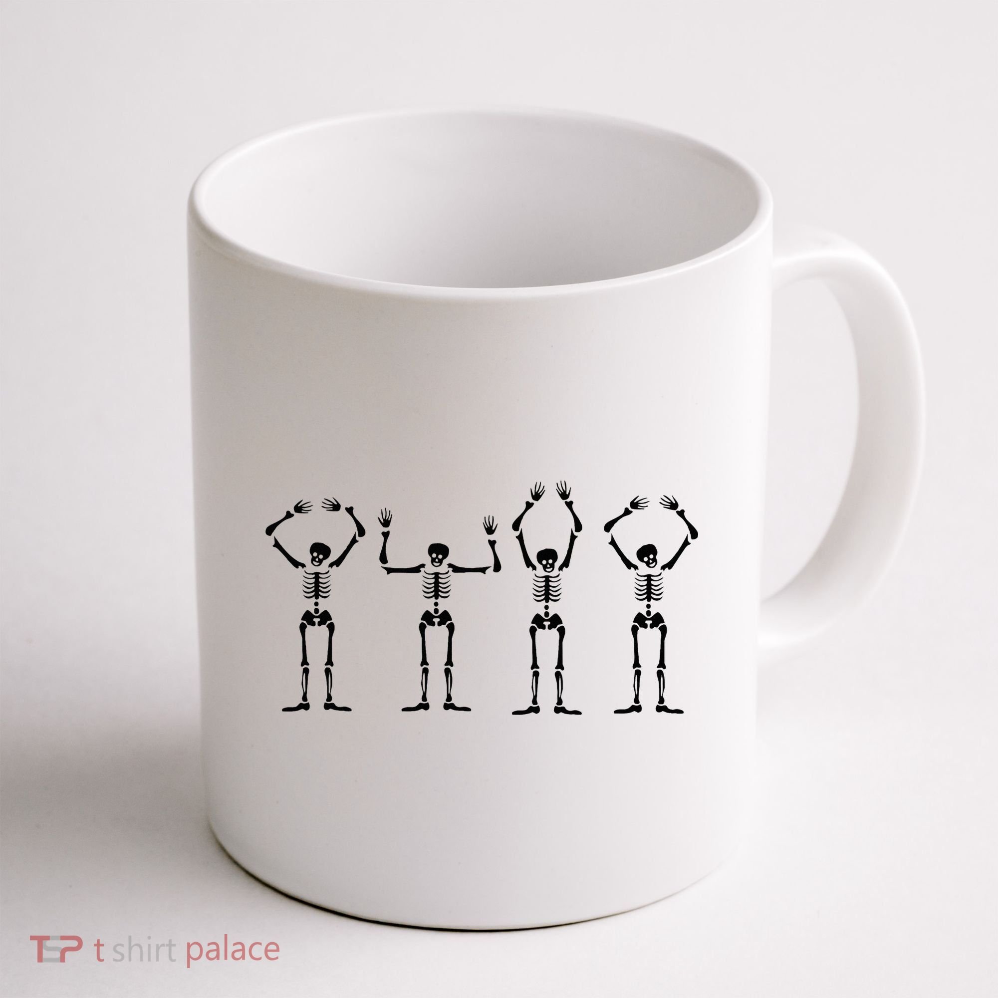 OHIO Skeleton Halloween Funny Ohio State Coffee Mug