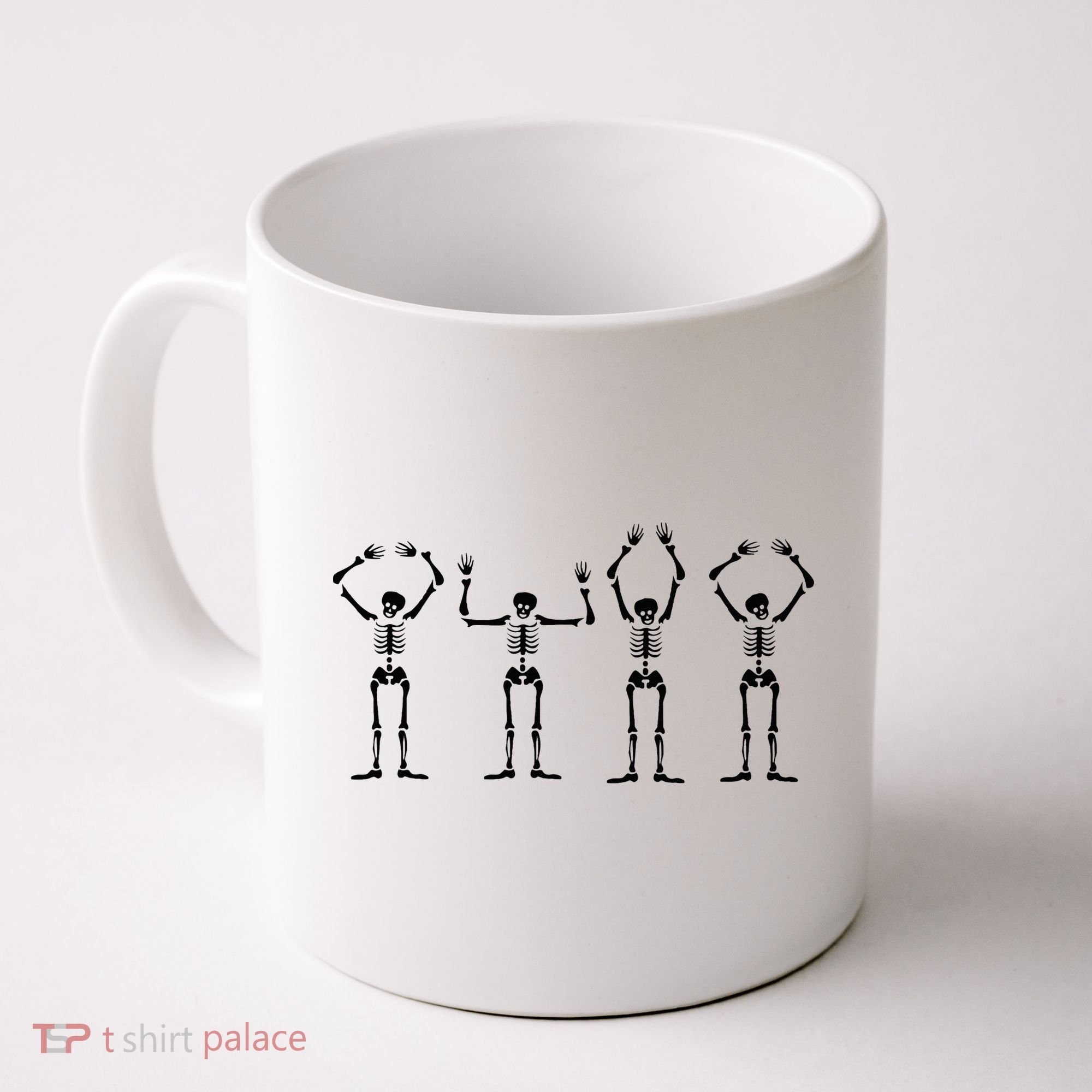 OHIO Skeleton Halloween Funny Ohio State Coffee Mug