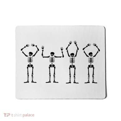 OHIO Skeleton Halloween Funny Ohio State Mousepad
