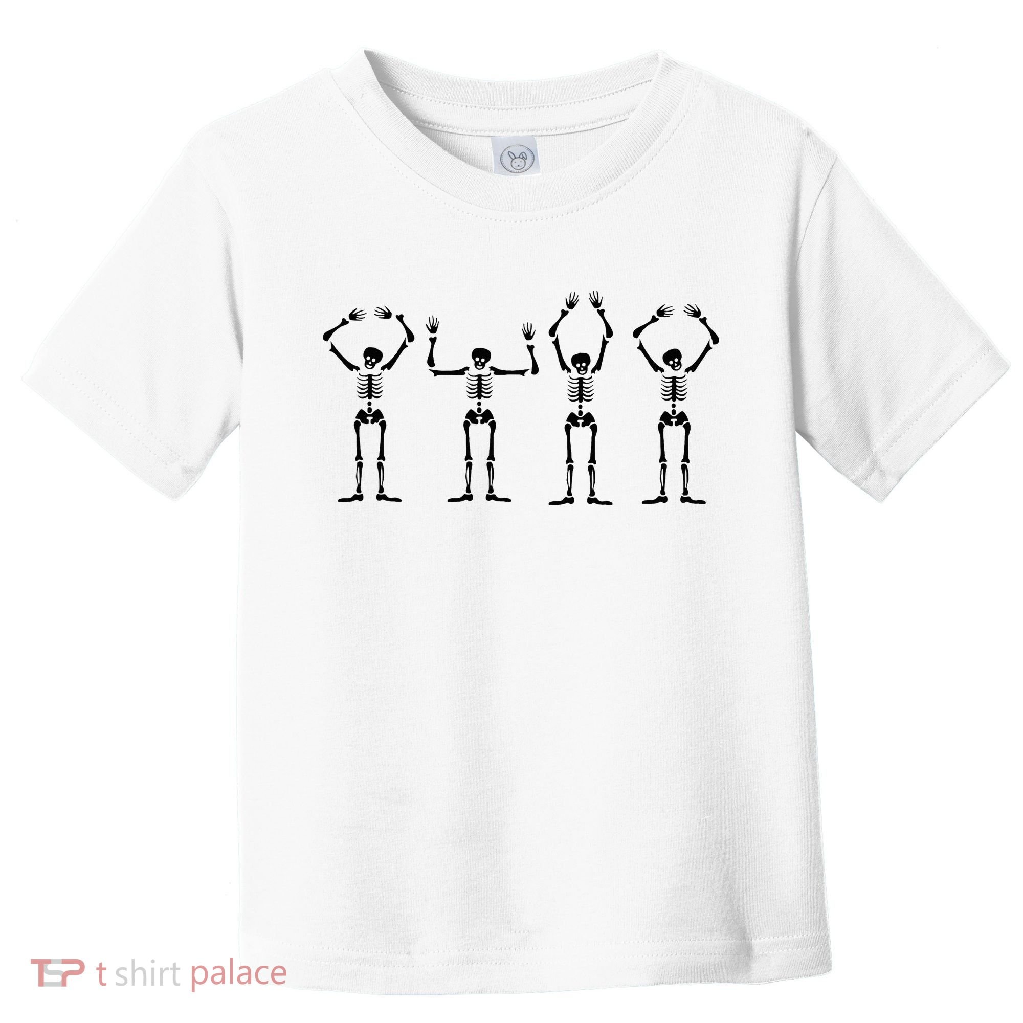OHIO Skeleton Halloween Funny Ohio State Toddler T-Shirt