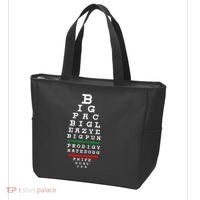 Old School Hip Hop Music Rap Legends Eye Chart 90s Hip Hop Tote Bag thumb 3