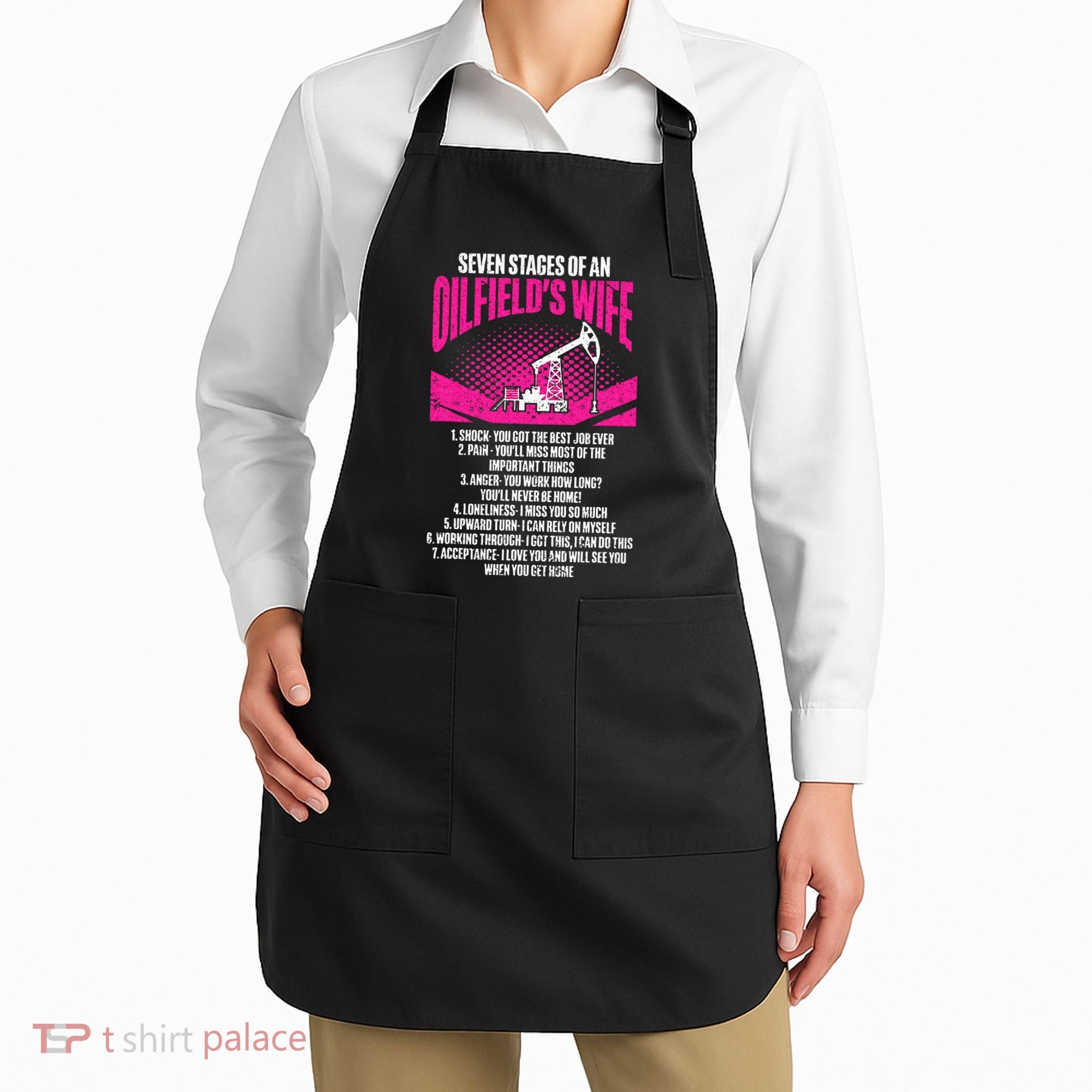 Old School Hip Hop Music Retro Boombox Apron