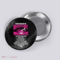 Old School Hip Hop Music Retro Boombox Button thumb 0