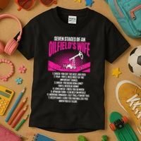 Old School Hip Hop Music Retro Boombox Kids T-Shirt thumb 3