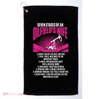 Old School Hip Hop Music Retro Boombox Golf Towel thumb 0