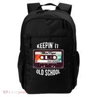 Old School Hip Hop 80s 90s Mixtape Graphic Backpack thumb 0