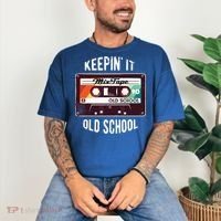 Old School Hip Hop 80s 90s Mixtape Graphic Comfort Colors T-Shirt thumb 3