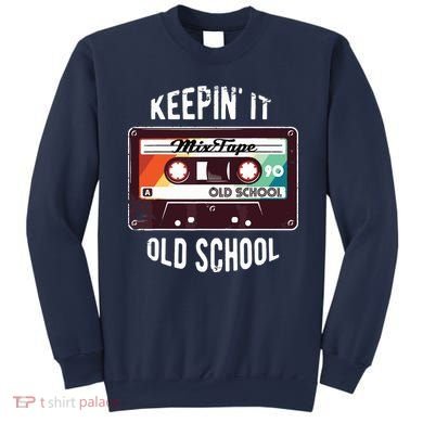 Old School Hip Hop 80s 90s Mixtape Graphic Sweatshirt