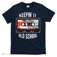 Old School Hip Hop 80s 90s Mixtape Graphic T-Shirt thumb 0