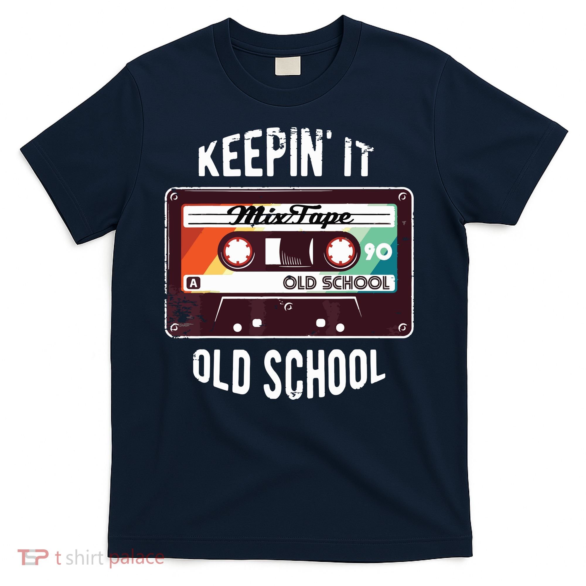 Old School Hip Hop 80s 90s Mixtape Graphic T-Shirt