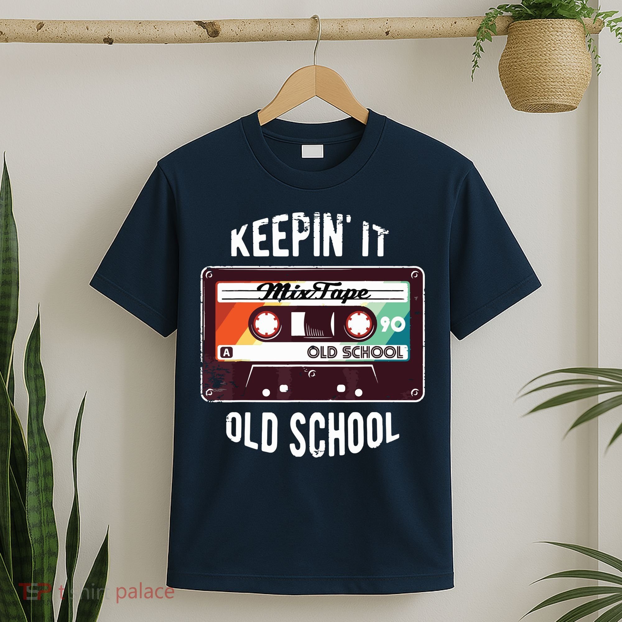 Old School Hip Hop 80s 90s Mixtape Graphic T-Shirt