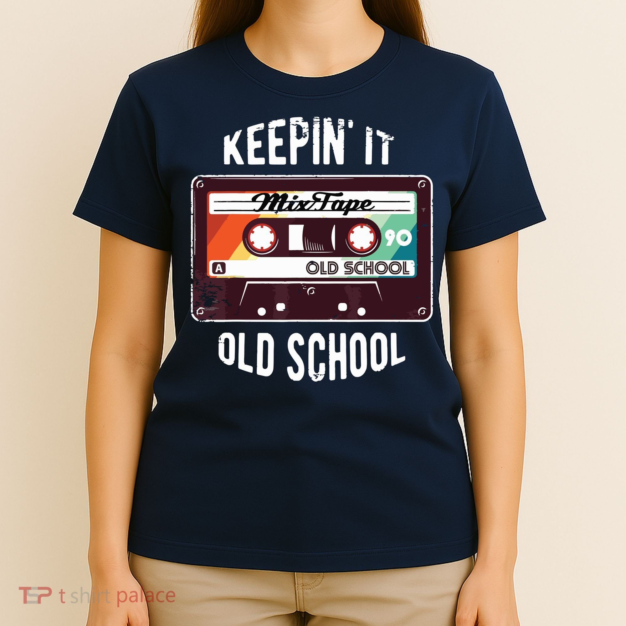 Old School Hip Hop 80s 90s Mixtape Graphic T-Shirt