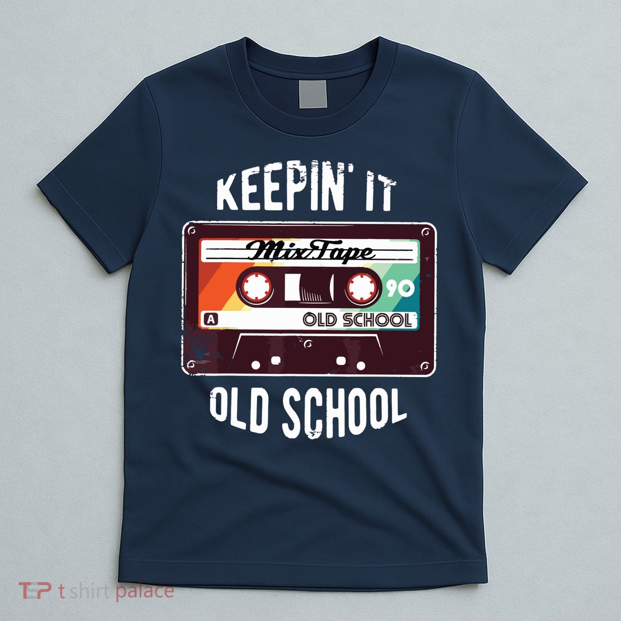 Old School Hip Hop 80s 90s Mixtape Graphic T-Shirt