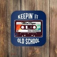 Old School Hip Hop 80s 90s Mixtape Graphic Coaster thumb 0