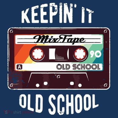 Old School Hip Hop 80s 90s Mixtape Graphic Women's Hoodie