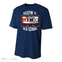 Old School Hip Hop 80s 90s Mixtape Graphic Youth Performance Sprint T-Shirt thumb 0