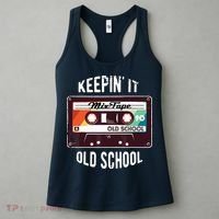 Old School Hip Hop 80s 90s Mixtape Graphic Women's Tank Top thumb 3