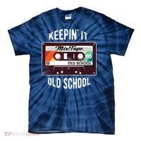Old School Hip Hop 80s 90s Mixtape Graphic Tie-Dye T-Shirt thumb 0
