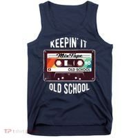 Old School Hip Hop 80s 90s Mixtape Graphic Tank Top thumb 0