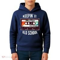 Old School Hip Hop 80s 90s Mixtape Graphic Kids Hoodie thumb 4