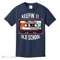 Old School Hip Hop 80s 90s Mixtape Graphic Kids T-Shirt thumb 0