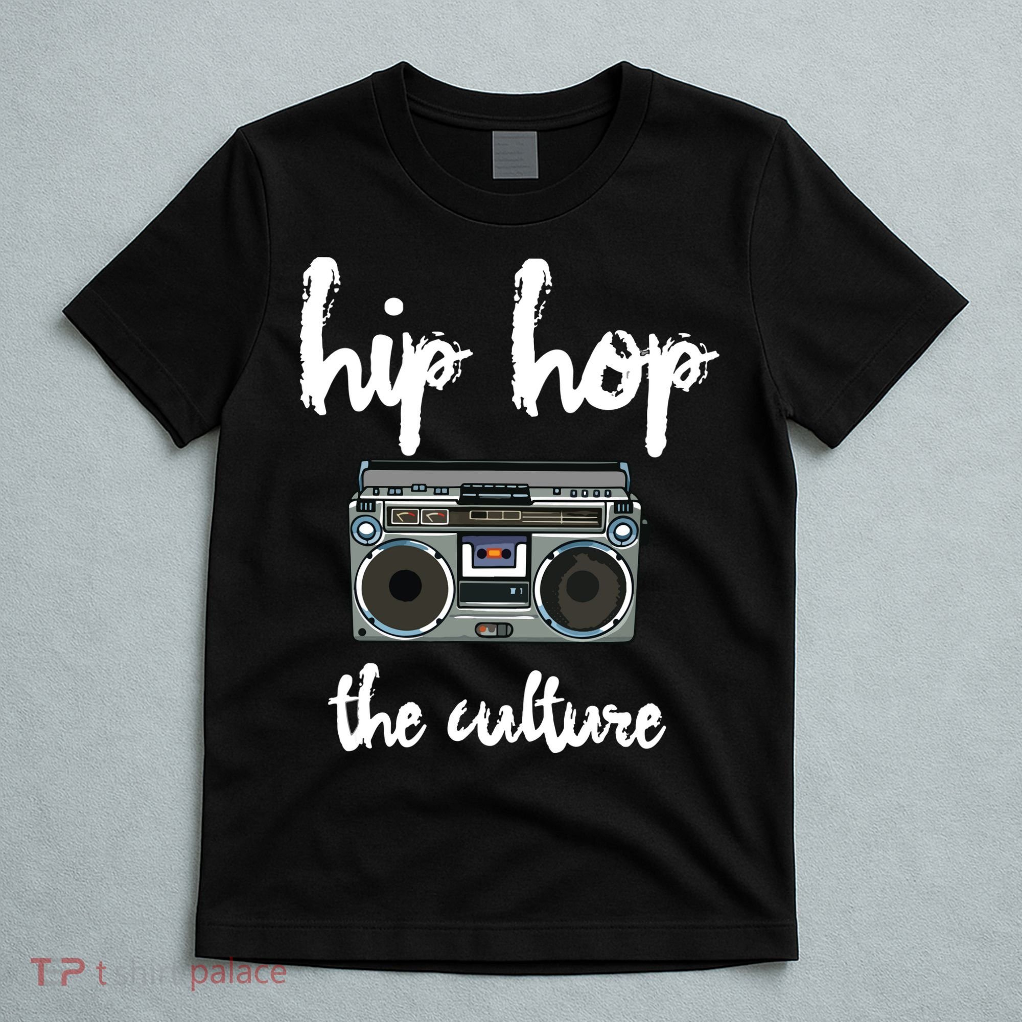 Old School Hip Hop Mix Tape Boombox The Culture T-Shirt