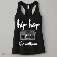 Old School Hip Hop Mix Tape Boombox The Culture Women's Tank Top thumb 3