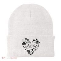 Optometry Symbols Heart Eyeglasses Spectacles Optician Life Beanie thumb 0