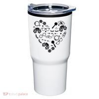 Optometry Symbols Heart Eyeglasses Spectacles Optician Life Tumbler thumb 0