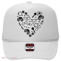 Optometry Symbols Heart Eyeglasses Spectacles Optician Life Hat thumb 0