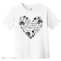 Optometry Symbols Heart Eyeglasses Spectacles Optician Life Toddler T-Shirt thumb 0