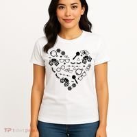 Optometry Symbols Heart Eyeglasses Spectacles Optician Life Women's T-Shirt thumb 4