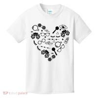 Optometry Symbols Heart Eyeglasses Spectacles Optician Life Kids T-Shirt thumb 0