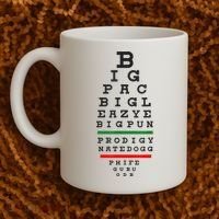 Old School Hip Hop Music Rap Legends Eye Chart 90s HipHop Coffee Mug thumb 2