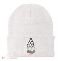 Old School Hip Hop Music Rap Legends Eye Chart 90s HipHop Beanie thumb 0